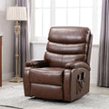 Living Room Chairs Electric Power Lift Recliner Chair Massage Lumbar Heating Sofa w/Pocket Footrest